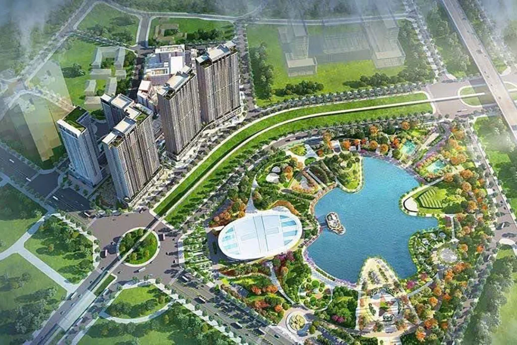 Tổng thể dự án chung cư The Matrix Premium Mễ Trì